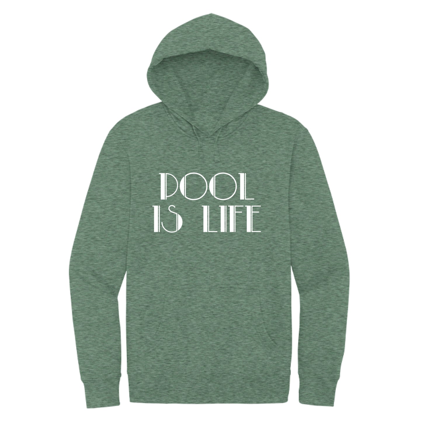 Heathered Kelly Green - FRONT