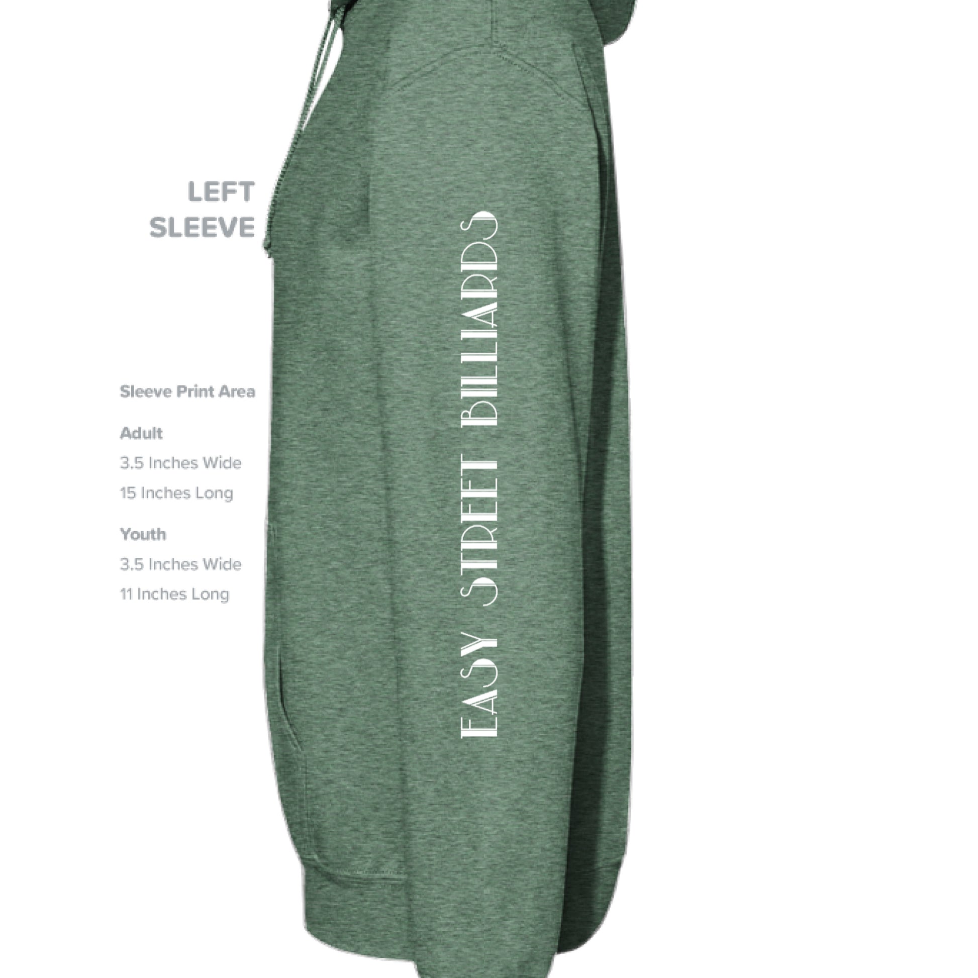 Heathered Kelly Green - SLEEVE_LEFT