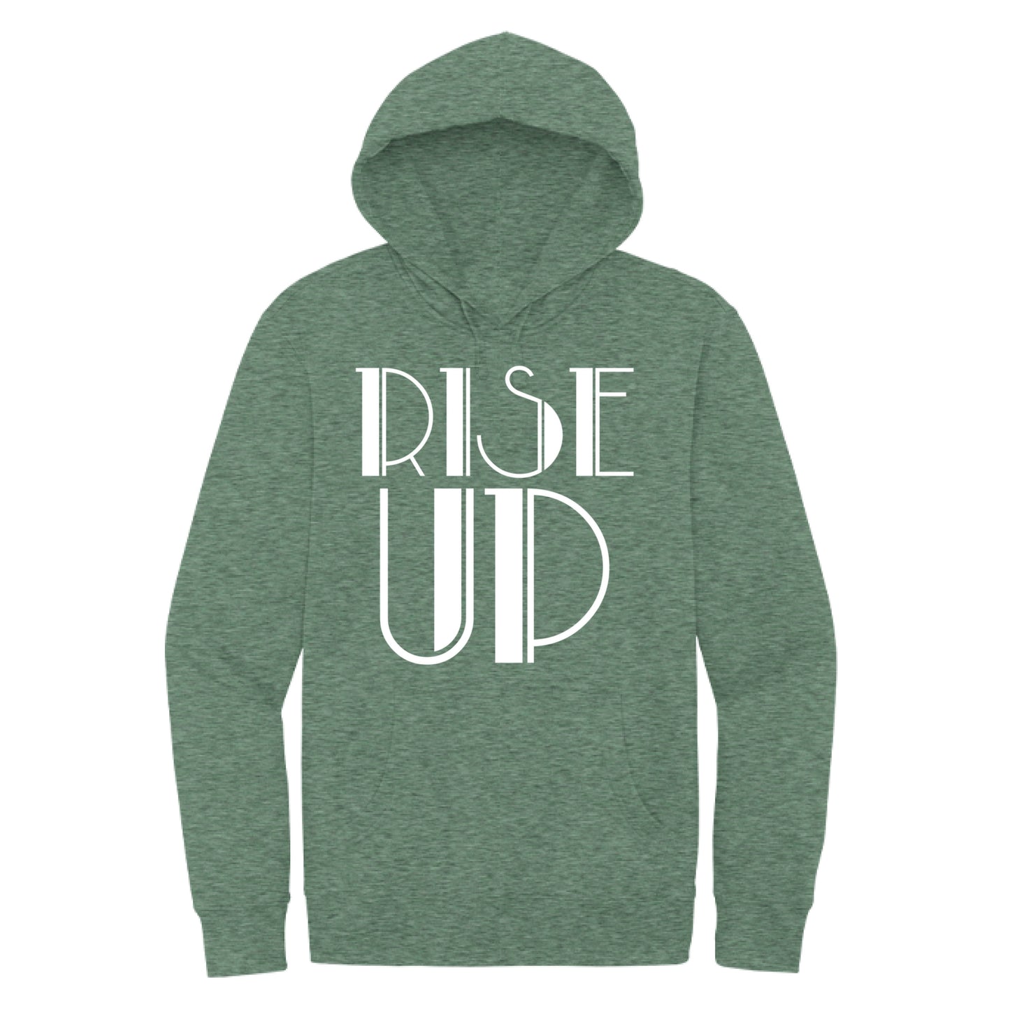 Heathered Kelly Green - FRONT