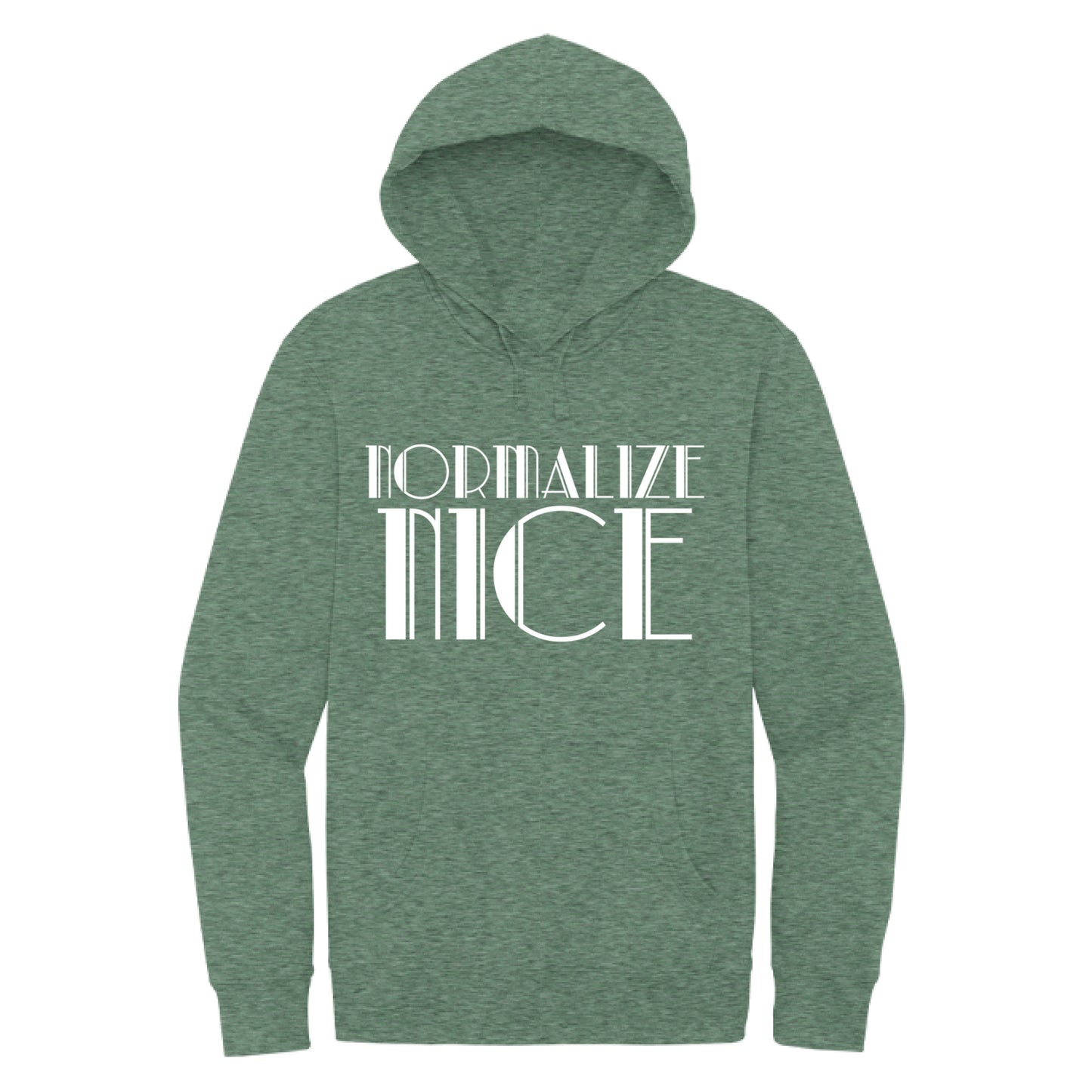 Heathered Kelly Green - FRONT