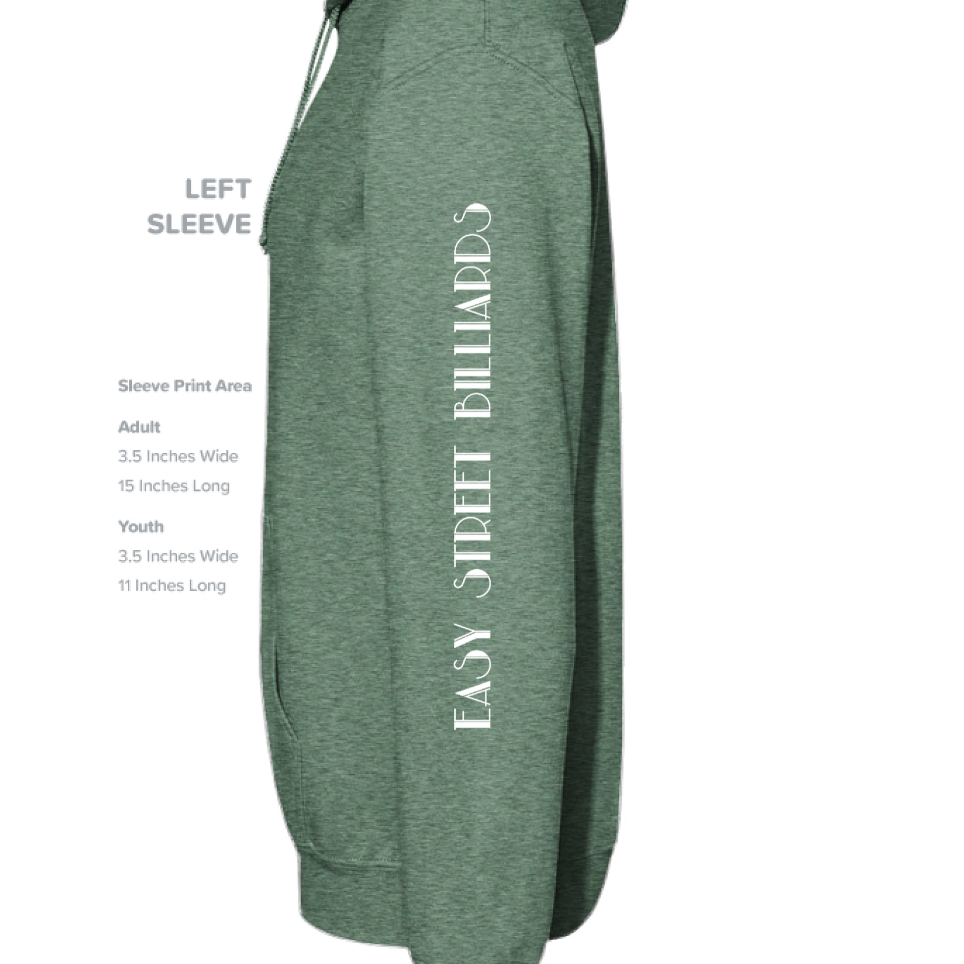 Heathered Kelly Green - SLEEVE_LEFT