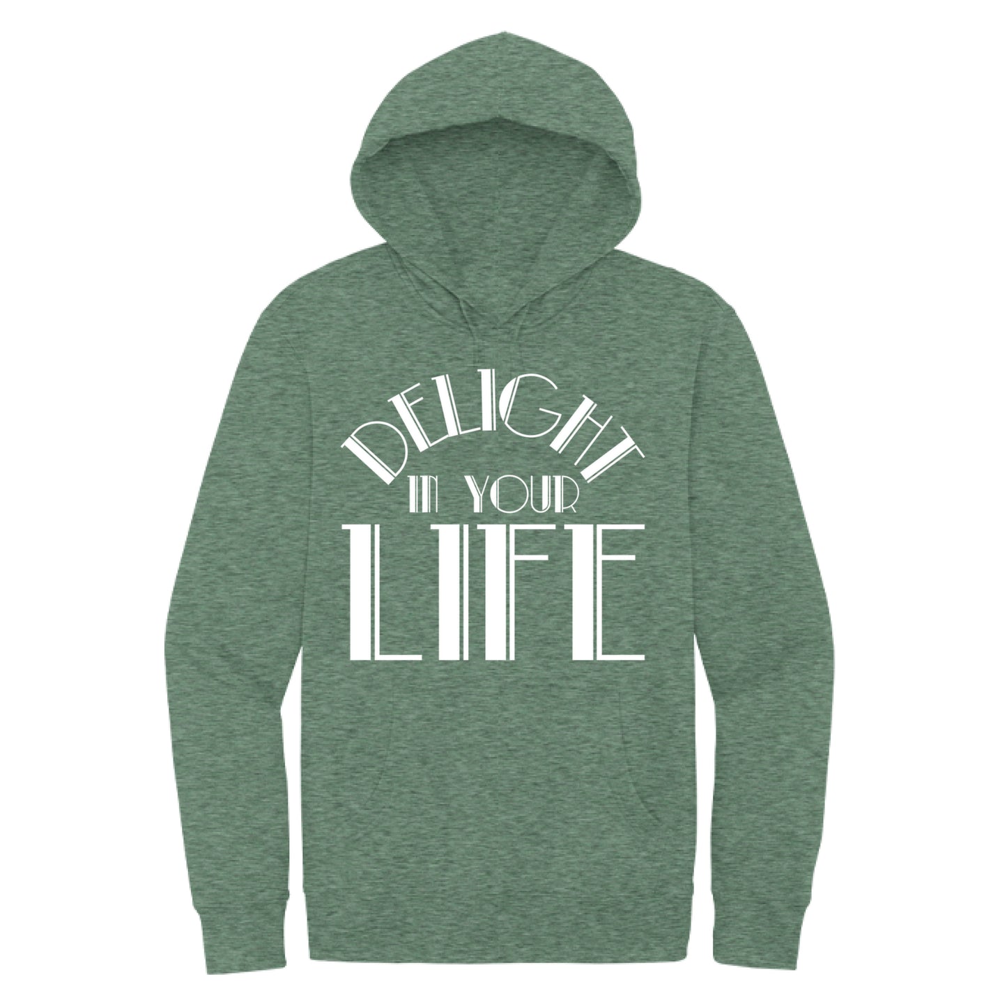 Heathered Kelly Green - FRONT