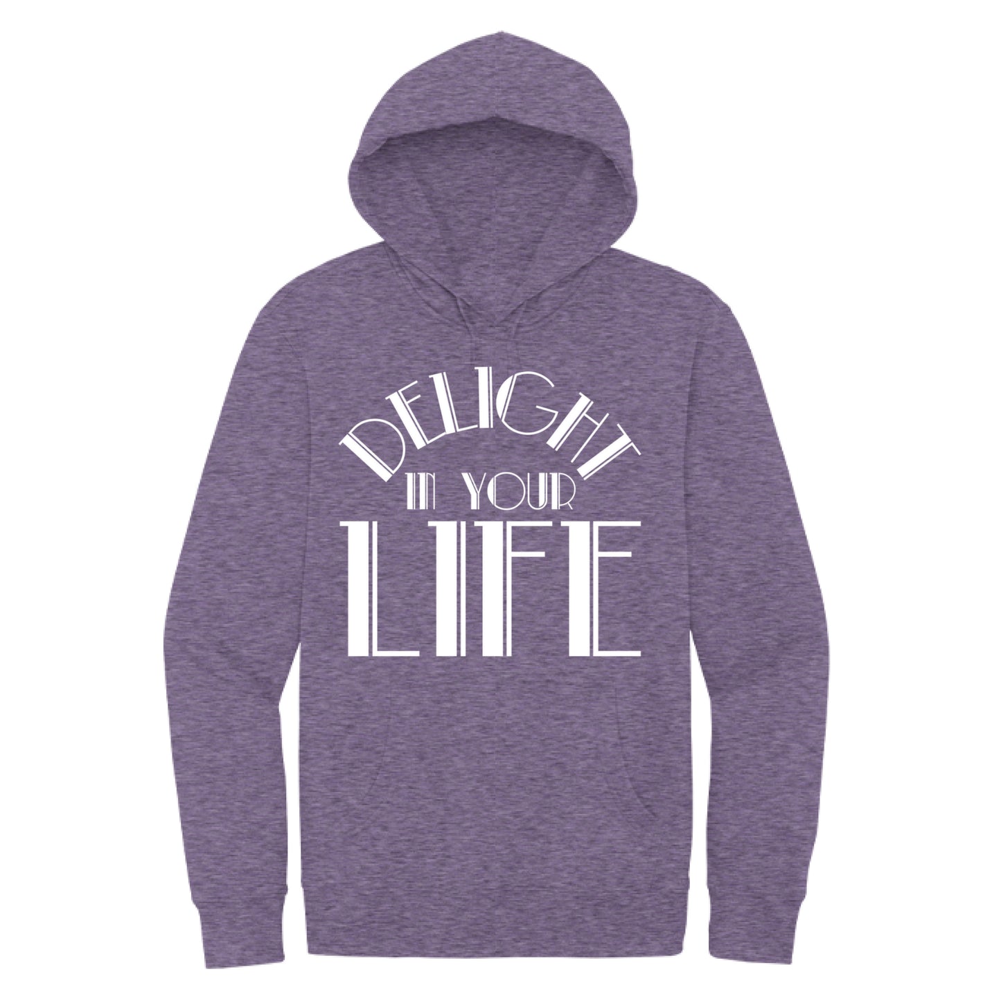 Heathered Purple - FRONT