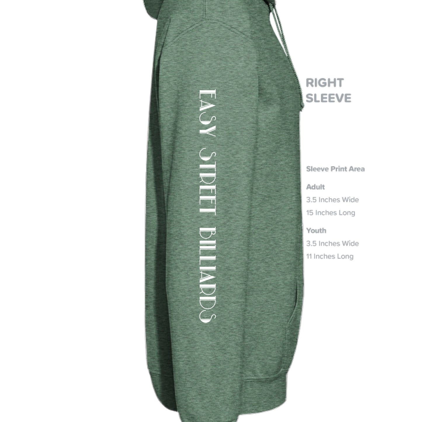 Heathered Kelly Green - SLEEVE_RIGHT