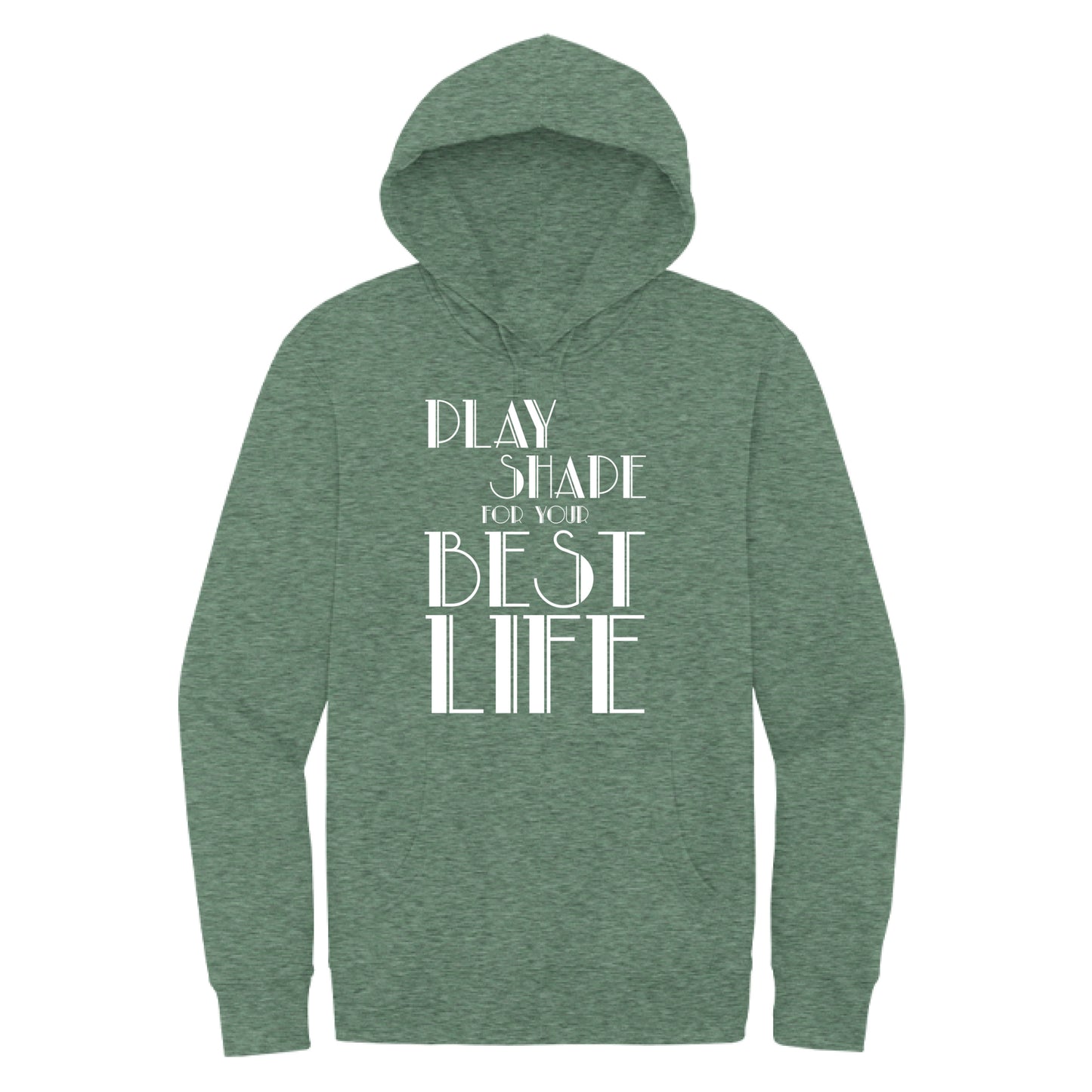 Heathered Kelly Green - FRONT