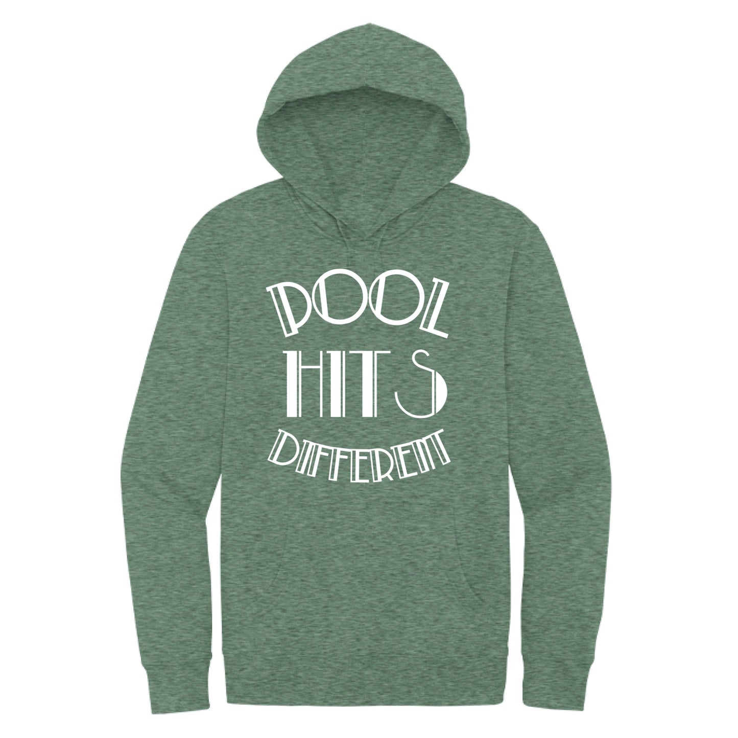 Heathered Kelly Green - FRONT