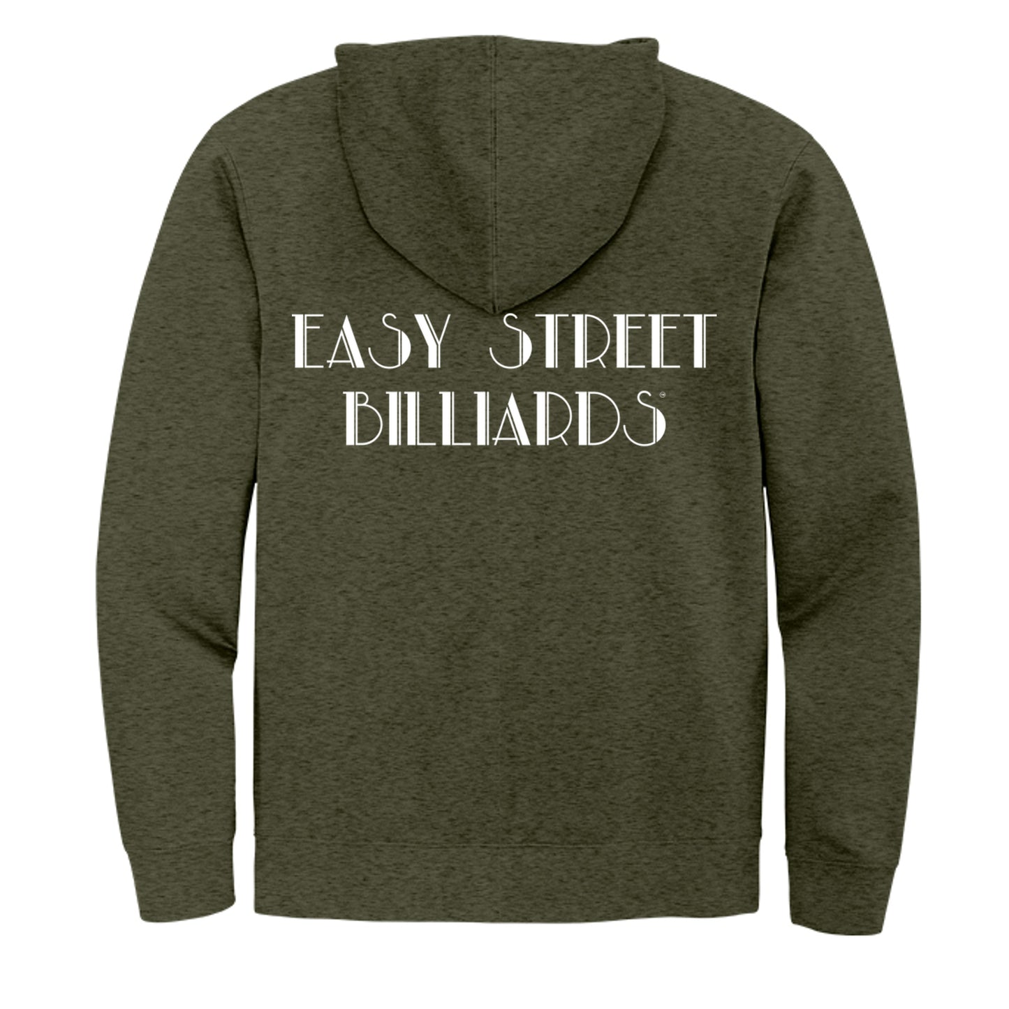 Heathered Olive - DT6102 - BACK