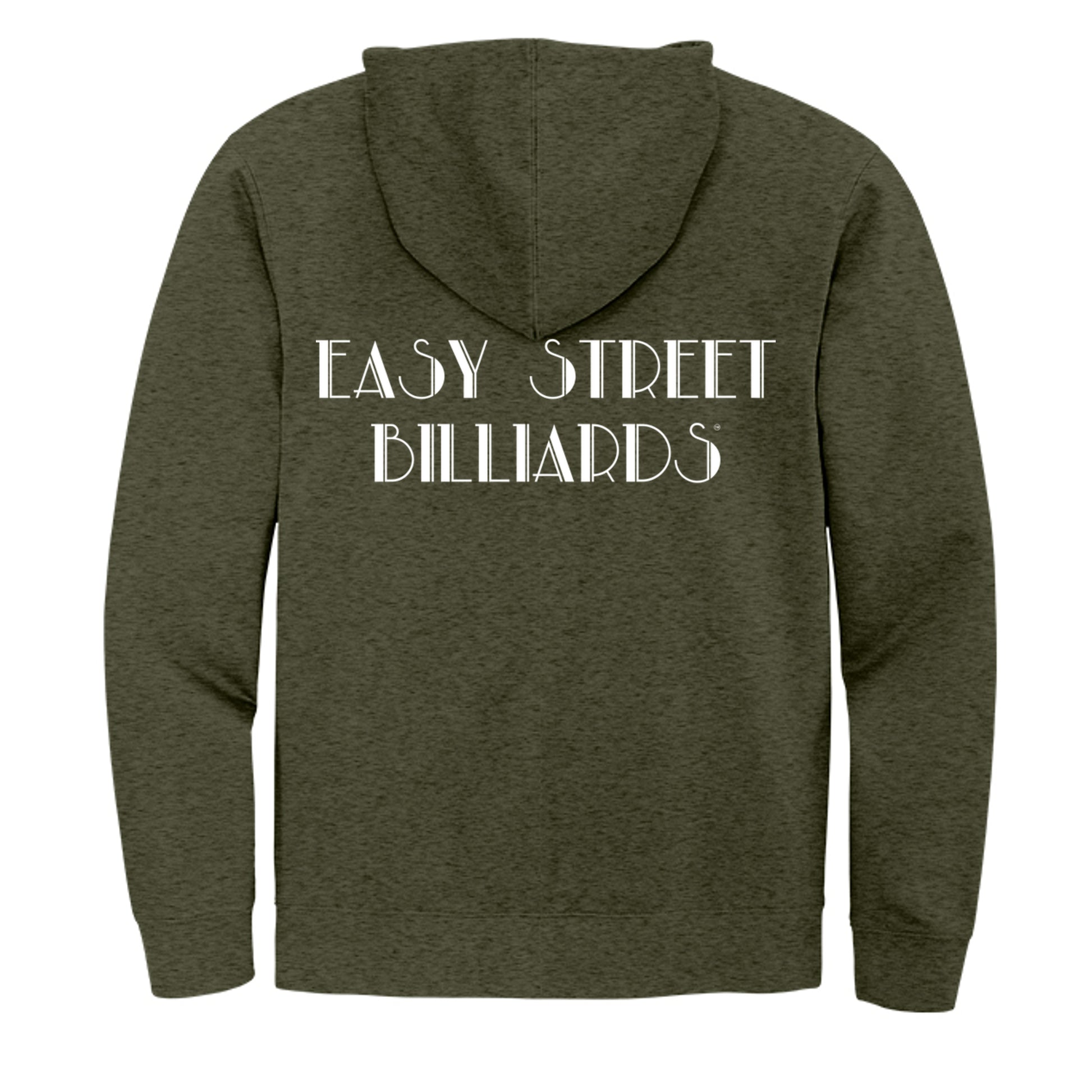 Heathered Olive - DT6102 - BACK