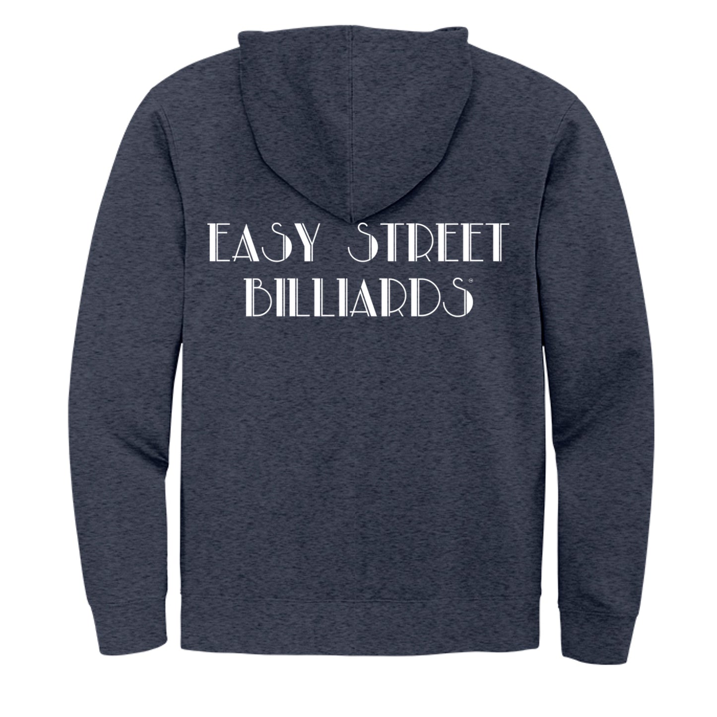 Heathered Navy - DT6102 - BACK