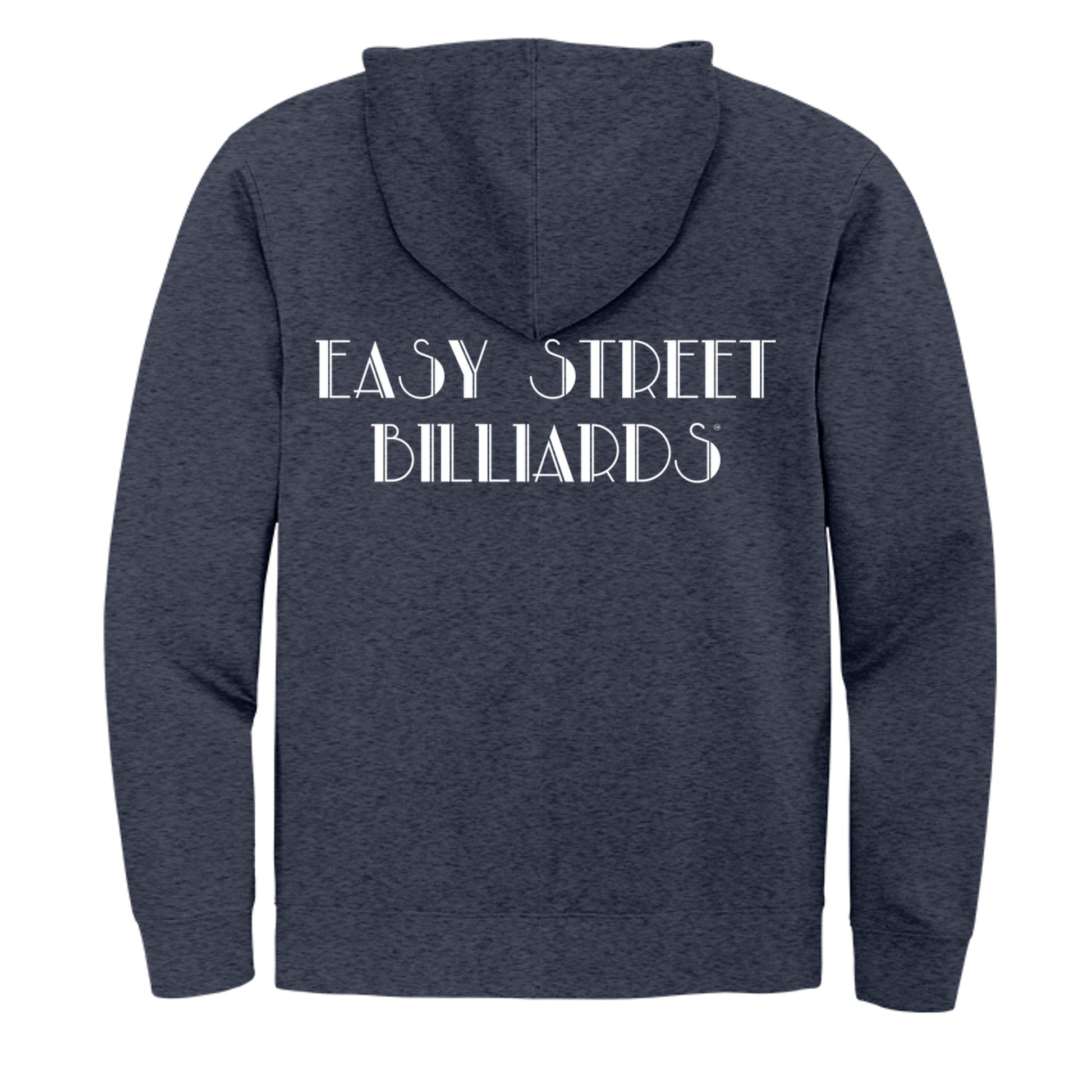 Heathered Navy - DT6102 - BACK